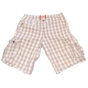Mossimo Supply Co Men's Checkered Shorts – Casual, Stylish, Comfortable Sz 32